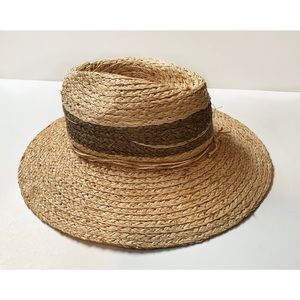 Zara Wide Brim Straw Panama Hat